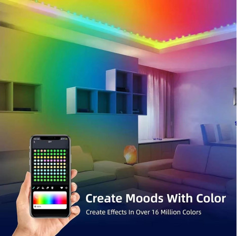 Bluetooth LED гірлянда USB 10m Bluetooth LED гірлянда USB 10m