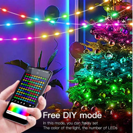 Bluetooth LED гірлянда USB 10m