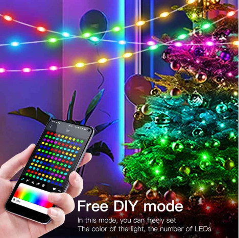 Bluetooth LED гірлянда USB 10m Bluetooth LED гірлянда USB 10m