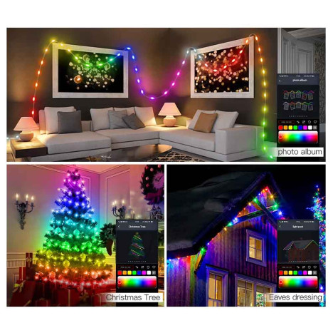 Bluetooth LED гірлянда USB 10m Bluetooth LED гірлянда USB 10m